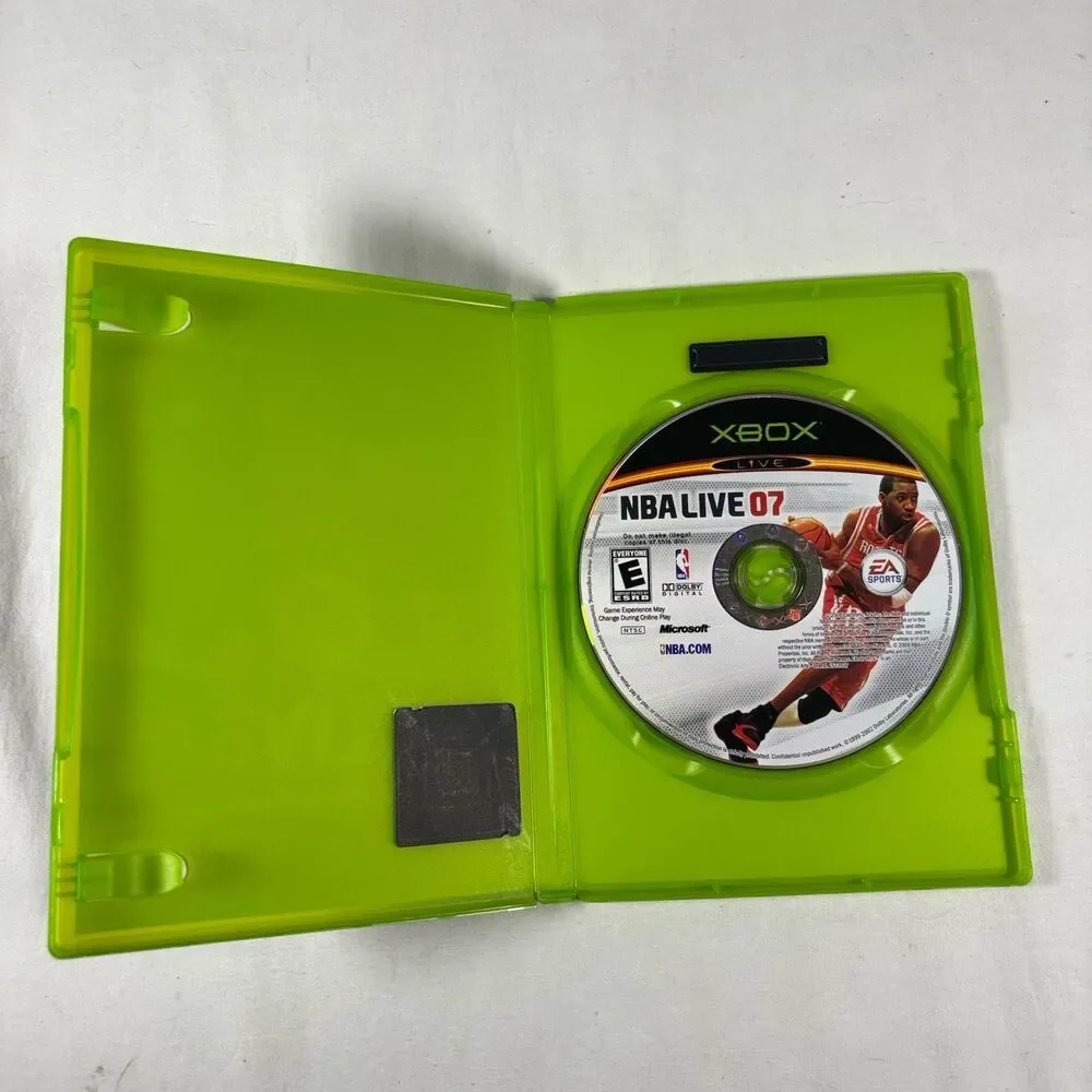 NBA Live 07 Original Xbox Complete CIB with Disc